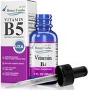 Vitamina B5 Acido Pantotenico Gocce Liquide - Made in USA - 500% DV per Serve - 36 Serve per Contenitore - Grande per Uomini, Donne, Bambini - Vitamine Liquide Vegane - Dimensioni Bulk Disponibile