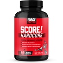 Forza Fattore Punteggio! Hardcore Nitric Oxide Booster supplemento per gli uomini con L-Citrulline, Yohimbe, Black Maca & B Vitamine per aumentare la stamina, e massimizzare le prestazioni fisiche, 120 compresse