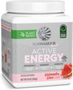 Miscela di idratazione della polvere di pre-allenamento basata sulla pianta del sole | Miscela di fungo dell'acqua di cocco Soy Free Sugar Free Latticini senza glutine Free Synthetic Free | Watermelon Wave 30 Servings | Energia attiva sportiva