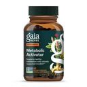 Gaia Herbs Metabolic Activator - Integratore Energetico Naturale per il Supporto Metabolismo - Realizzato con Panax Notoginseng & Astragalus Extract - Libero dalla Daieria, Soia & Gluten - 60 Capsule (60 Serve)