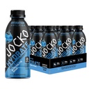 Jocko Fuel Hydrate Electrolyte Drinks - Amplificatore di Idratazione di Bevanda Sportiva, Quencher Thirst - Miscela elettrolita scientificamente formulata Blue Raspberry 16 Oz (12 Pack)