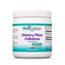 Polvere di fibra alimentare di Nutrizione - 2000mg Supplemento di fibra insolubile, Polvere di cellulosa microcristallina, cellulosa in polvere, non fertilizzante, soluzioni anallergiche - 8.8 Oz