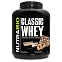 NutraBio Classic Whey Protein Powder- 25G Protein Per Scoop -No Filler, Colori Artificiali, Preservativi - Basso Indice Glicemico - (Chocolate Peanut Butter, 5 Pounds)