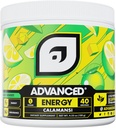 Energia avanzata - Energy Boosting Formula con elettroliti per l'idratazione - L-teanina per combattere Jitters - Sugar Free & Keto Friendly - No Maltodextrin (40 Serve) (Calamansi)