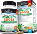 Integratore di immunità con Elderberry, Vitamina A, Echinacea & Zinc + Vitamina C 1000mg Capsule con Zinco, Rosa HIPS & Bioflavonoidi