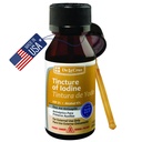 De La Cruz 2% Iodine First Aid Antiseptic, Made in USA 1 FL OZ (1 Bottiglia)