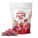 BariatricPal Citrato di calcio senza zucchero Cuciture morbide | 500mg con vitamina D & Probiotics | Strawberry Twist | 90 Conte (1 Mese di Alimentazione)