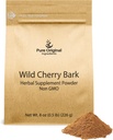 PURE ORIGINAL INGREDIENTI Selvatici Cherry Bark (8 oz) Non OGM, Nessun Filler o Additivi