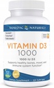 Nordic Naturals, Vitamina D3 1000 IU, 120 Count