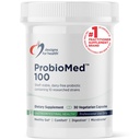 Progetti per la salute ProbioMed 100 - Probiotici per la salute digestiva - 10 Strains con Lactobacillus Acidophilus Probiotic + Lactobacillus Rhamnosus - Gut Health + Immune Support Supplemento (30 Caps)
