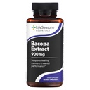 LifeSeasons Essentials - Bacopa Extract Supplement - Support Memory & Mental Focus - Promuove la risposta sana di stress - Aumenta la funzione cognitiva - 900mg Per Serving - 60 Capsule