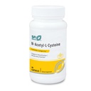Klaire Labs SFI Health N-Acetyl-L-Cysteine 500mg - Aminoacido Glutathione Precursor NAC - Supplemento al supporto Protezione Antiossidante Cellulare - Ipoallergenico, Soy-Free, Corn-Free (90 capsule)