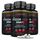 Laboratori giustificati (3 Pack Vigor Ora Max 1600MG Advanced Men's Health Formula 180 capsule