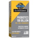 Giardino della vita Dr Formulated Probiotics 100 miliardi di CFU Pre + Pro + Postbiotici - Supporto Extra Forza Digestivo & Immune per Uomini e Donne, Patata, Acacia, Metaboliti Postbiotici, 30 capsule