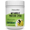 NaturalSlim Protein Powder con Vitamine e Minerali Metabolic C-Plus - Polvere di Sostituzione Meal Fortificata con Vitamina C, Zinco e Aminoacido - Polvere Proteina del Cioccolato 10 Serve 1.1 lb.