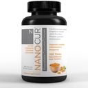 Curcumina di curcuma - 100x più attivo di curcuma, 170% più attivo che curcumina + estratto di pepe nero. Supporto congiunto, sollievo e energia ti sentirai. Organic Curcumin/Plant-Based Carrier.