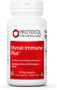 Protocollo Mycel Immune Plus - Miscela di funghi con estratto di Astragalus - Integratore di supporto immunitario* - Cordyceps, Lions Mane, Maitake & More - Non-GMO & Kosher - 90 Caps di Veg