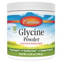 Polvere di glicina di Carlson 2000 mg, supplemento di aminoacidi per il supporto energetico e muscolare, 3,53 oz (100 g)