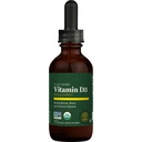 Integratore di vitamina D3 5000 IU organico di guarigione globale - Integratori di vitamina D vegani per la salute immunitaria e il sostegno di ossa forti - Pure D3 Vitamin 5000 IU ingredienti, Vit D3 - 2 Fl Oz