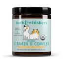 Bark & Whiskers Organic Vitamin B Complex, 0.85 Oz. (24 g), 60 Scoops, Supporta un sano Nervoso Sistema & Endurance, Veterinario Formulato, Non-GMO, Certificato USDA Organic, Dr. Mercola