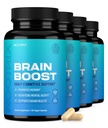 Nootrix Brain Boost Nootropic Supplemento | Supporta memoria, messa a fuoco mentale, salute cognitiva & energia | Caffeina-Free, promuove sano Mood & Brain Funzione w/Gingko Biloba & DMAE | 240 capsule