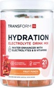 TransformHQ Hydration Drink Mix (21 Confezioni Singola, Punch di Frutta) - Integratore di Idratazione Blend con Vitamine ed Elettroliti