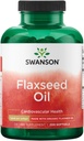Olio di lino di Swanson (Omegatru) 1000 Milligrammi 200 Sgels