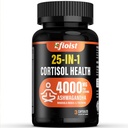 Supplemento di salute di Cortisol, 25-in-1 Riduttore di Cortisol per le donne e gli uomini, integratori di Cortisol per con Ashwagandha, Rhodiola Rosea, L-teanina, 3 capsule