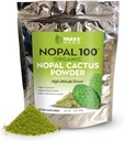 Maxx Herb Organic Nopal Cactus Powder, per la digestione sana e supporto immunitario, Alta in fibra alimentare, Calcio e vitamina C, Vegan, Non OGM e Gluten Free - 12 Oz Bag
