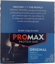 Promax Protein Bar Double Fudge Brownie - 12 - 2,64 oz (75 g) barre [31,68 oz (900 g)]