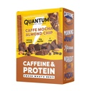 Quantum Energy Square: Energy Bar con Caffeina e 10g Protein. Delicious Healthy Snack On The Go. (Vegan, senza glutine, senza soia, senza latticini) (Caffe Mocha Almond Chip)