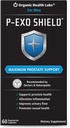Organic Health Labs P-ExoShield Supporto completo alla prostata con Saw Palmetto, 60 capsule vegetali
