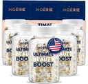 Moerie Hair Growth Supplement per le donne e gli uomini - Hair Skin and Nails Vitamins With Biotin, Q10 & Minerals - Per Thicker, Fuller Hair & Hair Loss Treatment - Advanced Beadlet Delivery System - 360 Pills