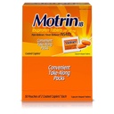 Motrin IB - Compresse Ibuprofene, Due compresse per confezione, 50 Packets Totale, Una scatola