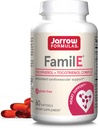 Jarrow Formulas Famil-E - Promuove la salute cardiovascolare - Contiene tutti gli otto membri della famiglia vitamina E - Ricco in Gamma Tocopherol & Tocotrienols - 60 Softgels
