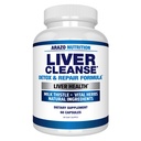 Arazo Nutrition Liver Cleanse Detox & Repair Formula – Milk Thistle Herbal Support Supplemento: Silymarin, Beet, Artichoke, Dandelion, Chicory Root