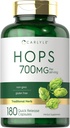 Carlyle Hops Supplemento 700mg | 180 capsule | Non-GMO & Gluten Free | Herb tradizionale
