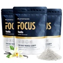 Vanilla MCT Oil 3-Pack - Boost Energy & Clarity - MCT Powder + Nootropics + Adaptogens per un'Elevated Coffee Experience - Keto, Vegan, 0 Sugar - con Taurine, L-Tyrosine, Rhodiola & More
