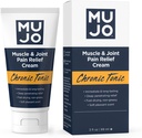 MUJO Muscolo tonico cronico e crema di sollievo del dolore congiunto - Fast-Acting, ingredienti biologici a lungo termine - Penetrating profondo per l'artrite/sprains - 3 fl oz