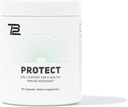 TB12 Protect - Premium 5 in 1 Integratore di Supporto Immune con Zinco, Vitamina C, Beta Glucan, Estratto di Larice, Elderberry per fornire supporto giornaliero al sistema immunitario e aumentare i livelli di energia