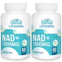 Liposomal NAD+ Supplemento 1000 mg | Pontecy NAD più alta | Max Absorption | Supplemento NAD puro | Riparazione dell'energia e del DNA, Difesa dell'invecchiamento, Funzione cerebrale | 120 Softgels