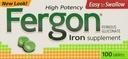 Ferro da stiro Fergon Supplemento, Compresse, 100 Conte (Pacchetto di 3)