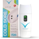 Virulite CS Original Light Therapy Device - Premium Cold Sore Treatment Device - Multi-Patented, Safe & Effective - Cold Sore Zapper con risultati rapidi, Invisible Light & Non Invasive