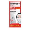 Spruzzo nasale originale severe del seno improvvisi, 12 ore decongestionante dello spray nasale per il sollievo di congestione veloce e potente a causa di freddi o allergie, Oxymetazoline HCl .05% Nose Spray, 1 fl. oz