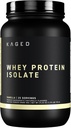 Kaged Whey Protein Isolate Powder | Vanilla | 100% Pure Low Lactose Whey | Post Workout Recovery Drink | Supporta la costruzione del muscolo | Integratori per uomini e donne | 25 Serve