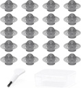 Dom per apparecchi acustici - cupola aperta per Phonak SDS 4.0 Marvel & Paradise Models Ear Tips Accessori Ricambio (Medium 20pcs Pack)
