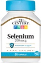 21st Century Selenium 200 Mcg Capsule, 60 Conte (Pack of 2)