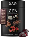 NAO Made in USA 10-in-1 Mushroom Gummies Nootropic – Premium Blend with Reishi, Lion’s Mane, Chaga, Cordyceps, Shiitake, Maitake & Turkey Tail for Brain, Immune & Energy Support – Non-GMO, Vegan