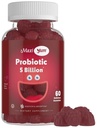 Maxi Health Yum, Probiotic Gummies con 5 miliardi di CFU di Probiotici Digestivi, Kosher Certified Natural Berry Flavor Gut Health Chewable Gummy Supplements for Men & Women, 60 Gummies