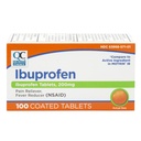 Tablet di Ibuprofene di scelta di qualità, 200 mg, Riduttore di dolore e febbre per l'artrite, Toothache, Dolore alla schiena, mal di testa, dolori del corpo, e più 100 Conte di compresse rivestite